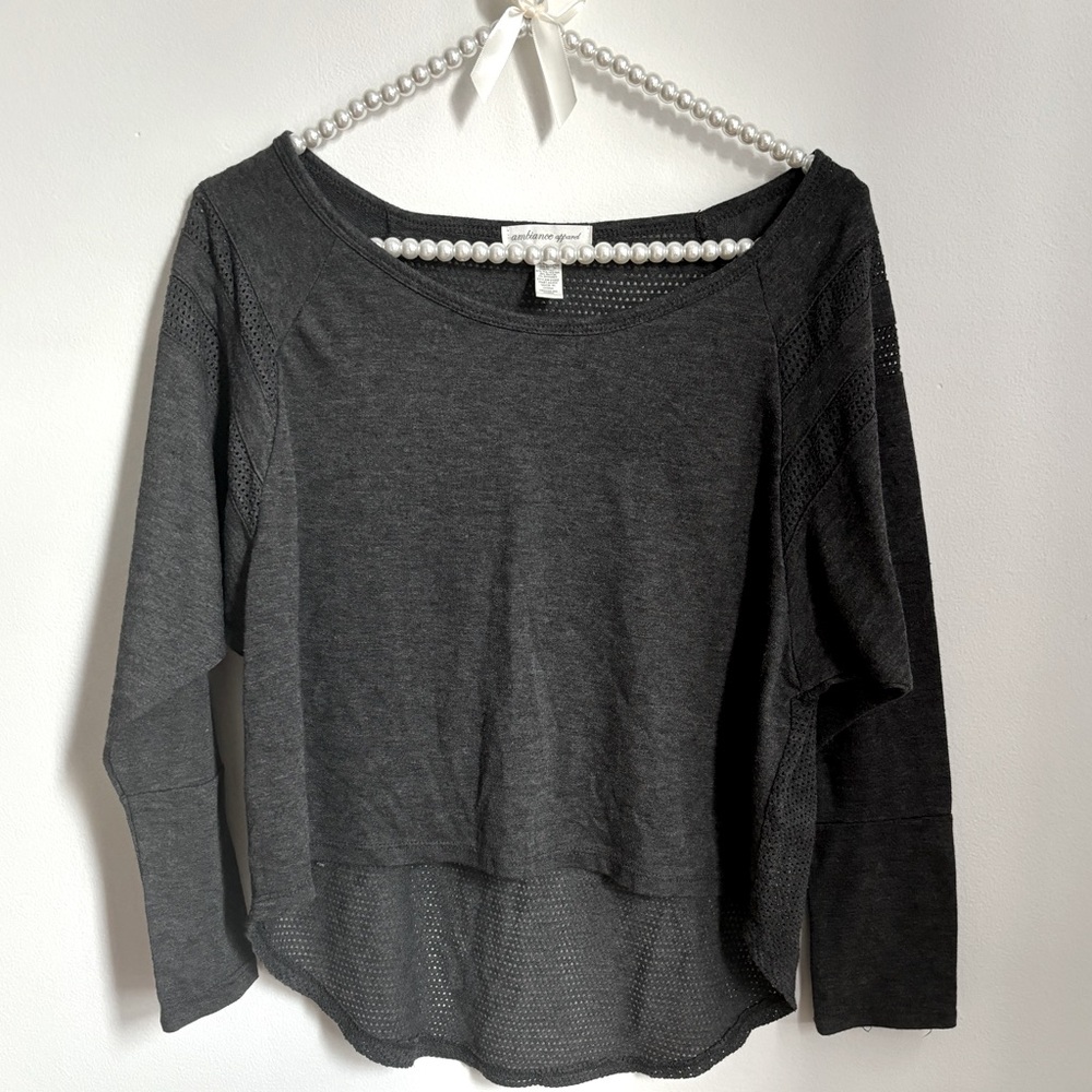Gray Top